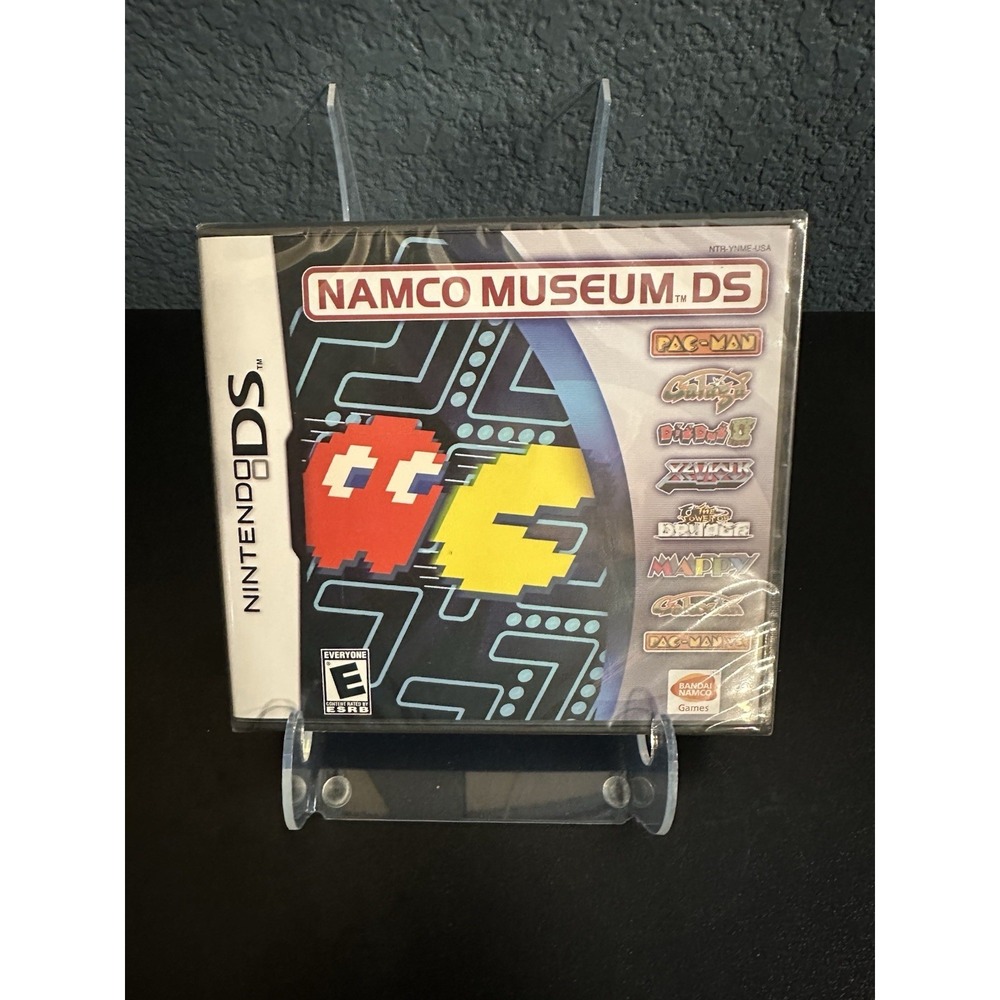 Namco Museum DS (Nintendo DS, 2007) New Sealed Pacman Galaga Arcade Classics